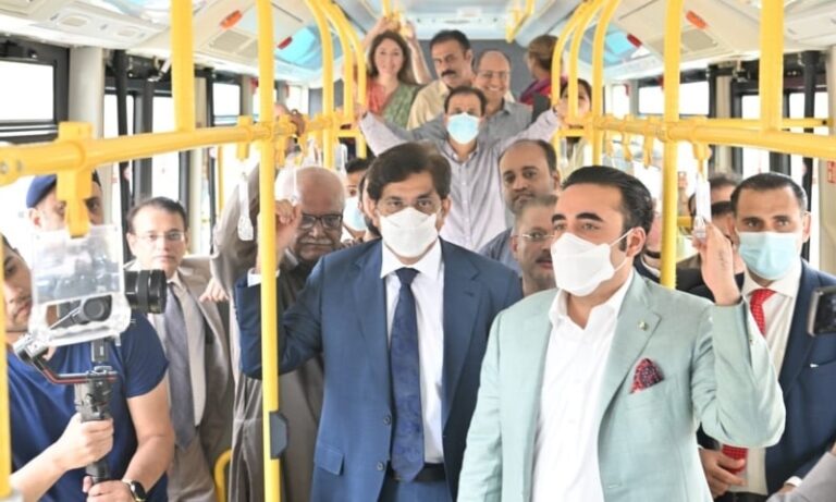 Sindh Government Inaugurates ‘Peoples Bus Service’ in Karachi