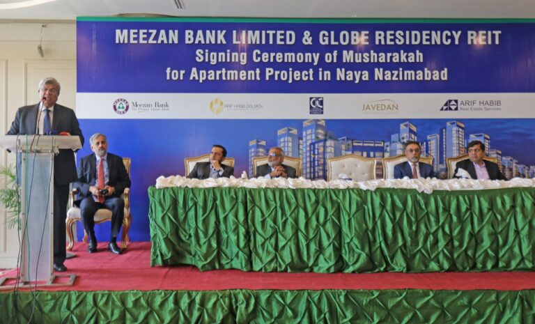 Meezan Bank and Arif Habib Group Enter into a Strategic Partnership for Apartment Development under Musharakah Mode