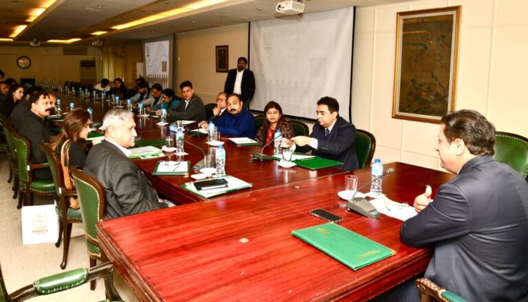 Chairman NADRA holds consultative session with Interfaith Delegation on Minority Rights
