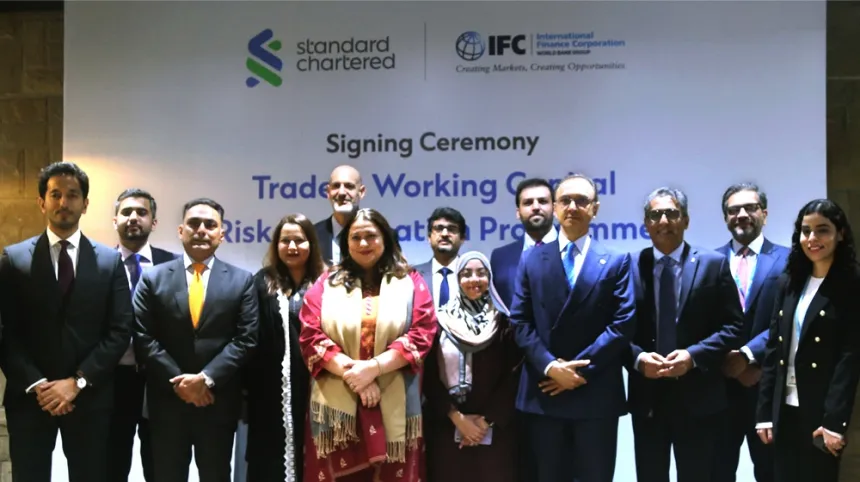Standard Chartered Bank and the IFC enter a Risk-Participation Agreement