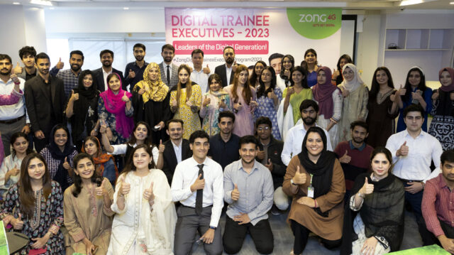 Shaping the Leaders of The Digital Generation: Zong 4G's 2023 Digital Trainee Executive Program Onboards a New Wave of Talent