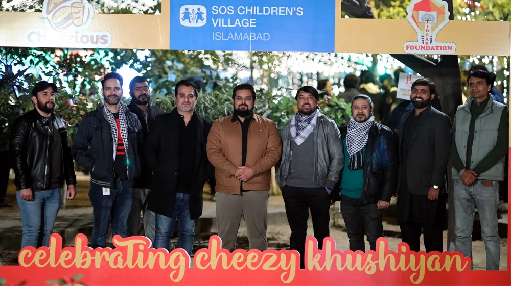 Cheezious and Ideas Foundation Unite to Spread "Cheezy Khushiyan" for "Smile for a While 2024" campaign at SOS Village