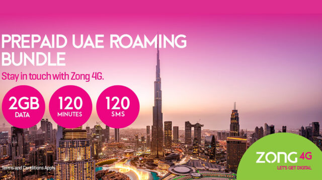 Enjoy Uninterrupted Connectivity This New Year with Zong 4G’s Exclusive Data Roaming Bundles for UAE