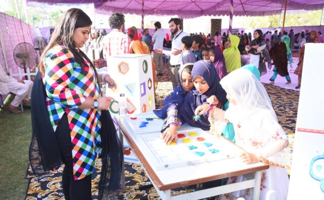 AKU hosts math games’ showcase by female educators to out-of-school girls