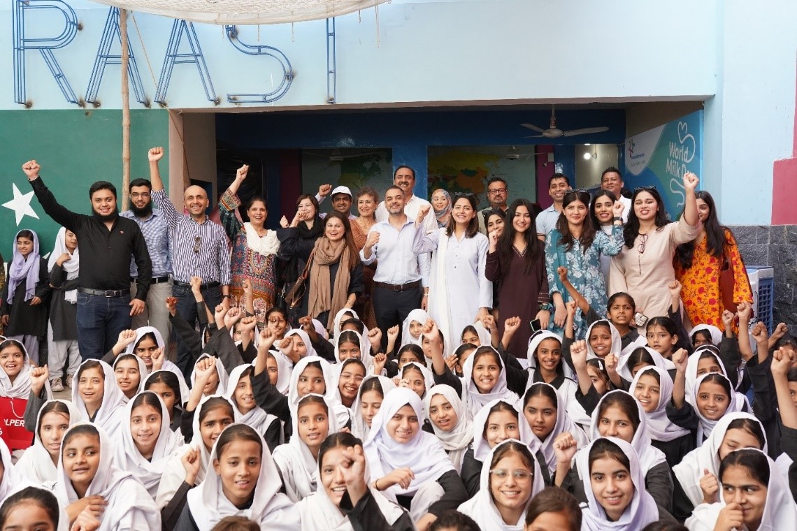 FCEPL Leadership Visits Raast School for Educational and Nutritional Outreach