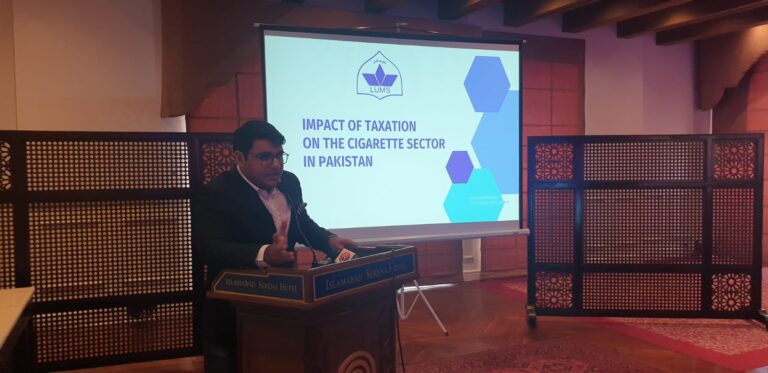 Impact of Federal Excise Duty Adjustments on Pakistan’s Cigarette Industry: LUMS Study Reveals Critical Findings