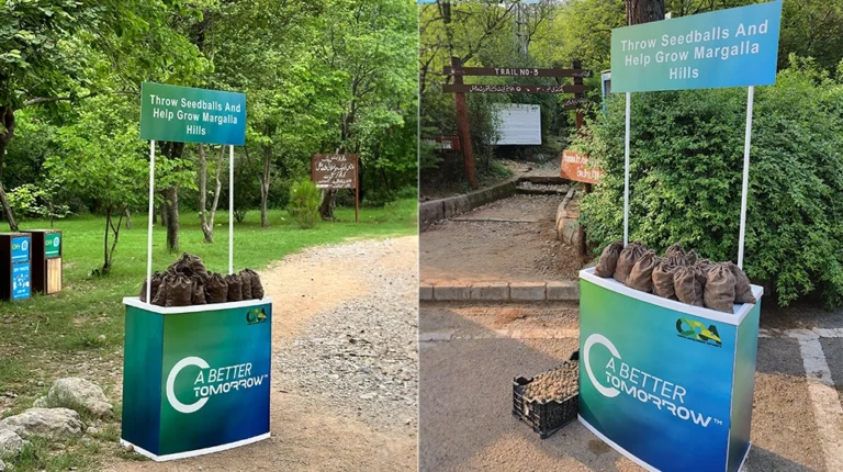 PTC and CDA’s ‘Throw and Grow’ Campaign is Revolutionizing Margalla Hills’ Ecology