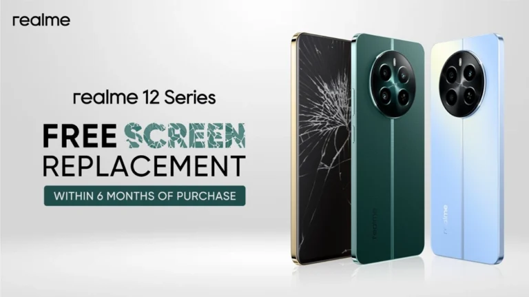 realme Introduces Comprehensive Screen Care Protection for Its  12 Series Smartphones