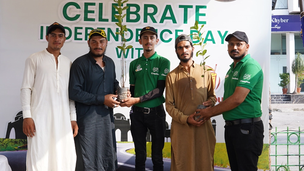 Cheezious Launches Independence Day Plantation Drive across Pakistan