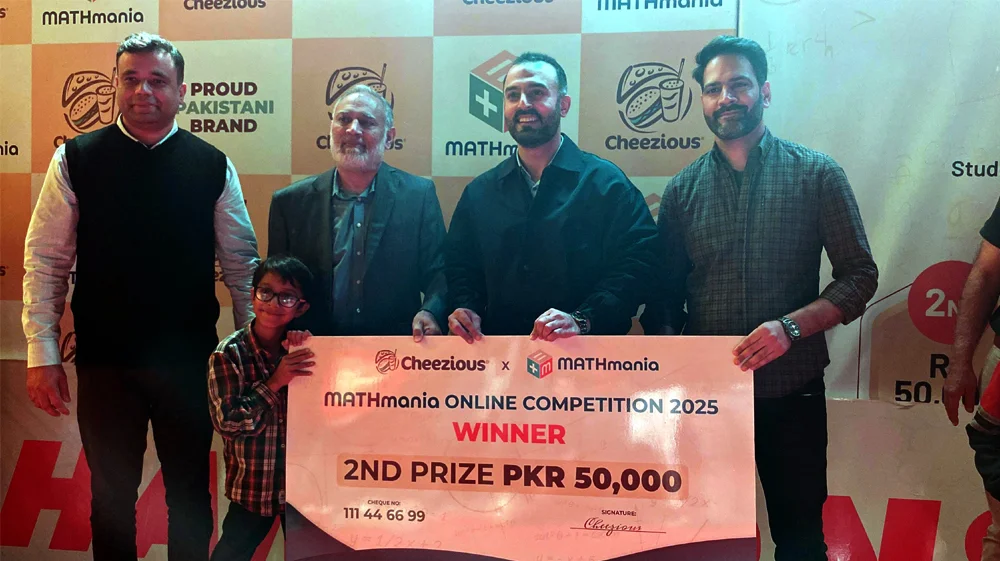 Cheezious x MathMania Competition 2025 Inspires Young Minds with the Joy of Mathematics