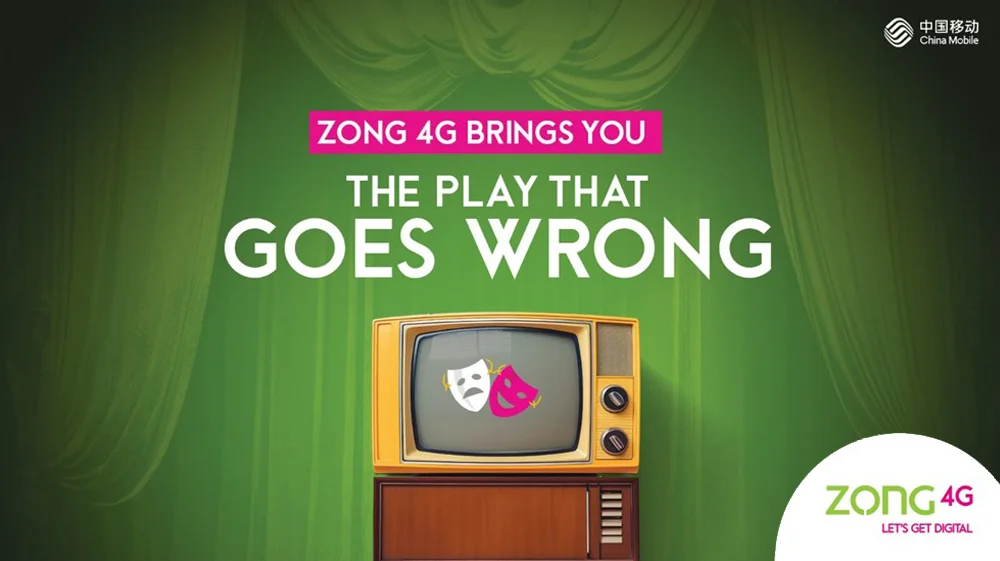 Zong 4G Partners with Fourth Wall Studios for ‘The Play That Goes Wrong’ in Islamabad