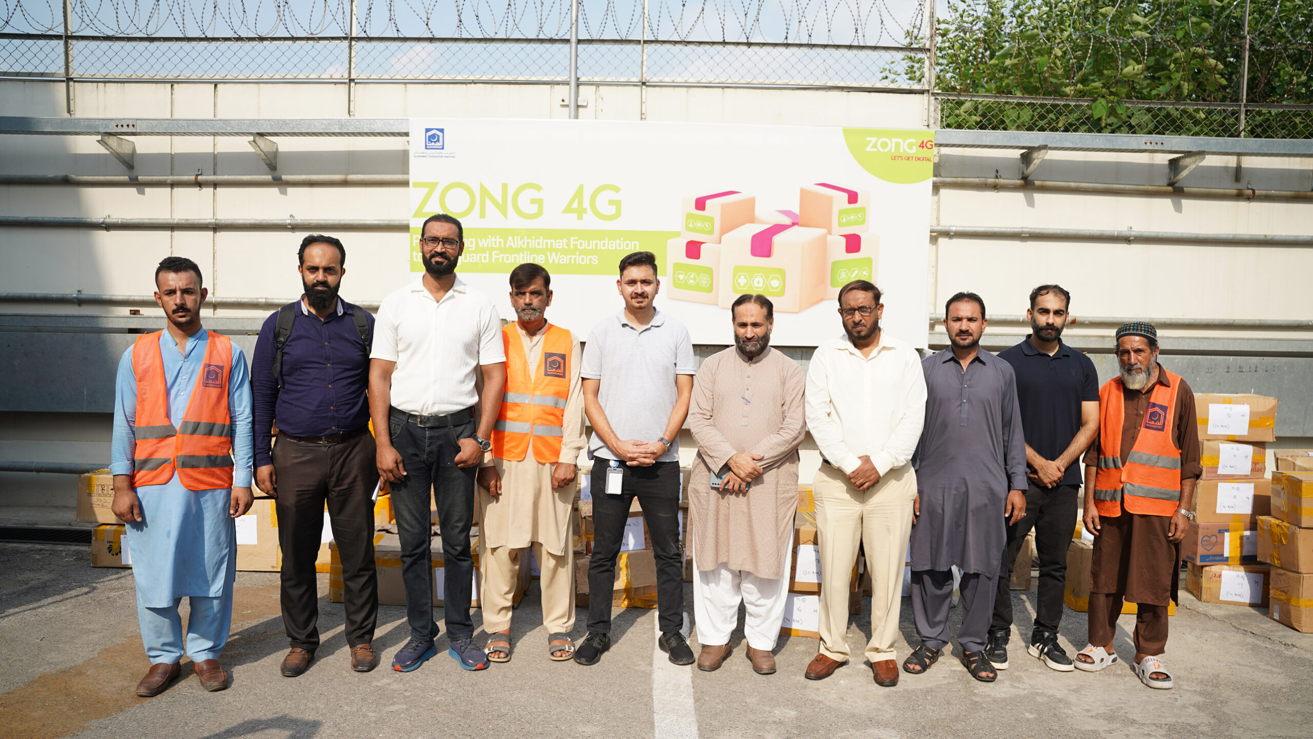 Zong Partners with Alkhidmat Foundation to Donate Personal Protective Equipment for Healthcare Workers