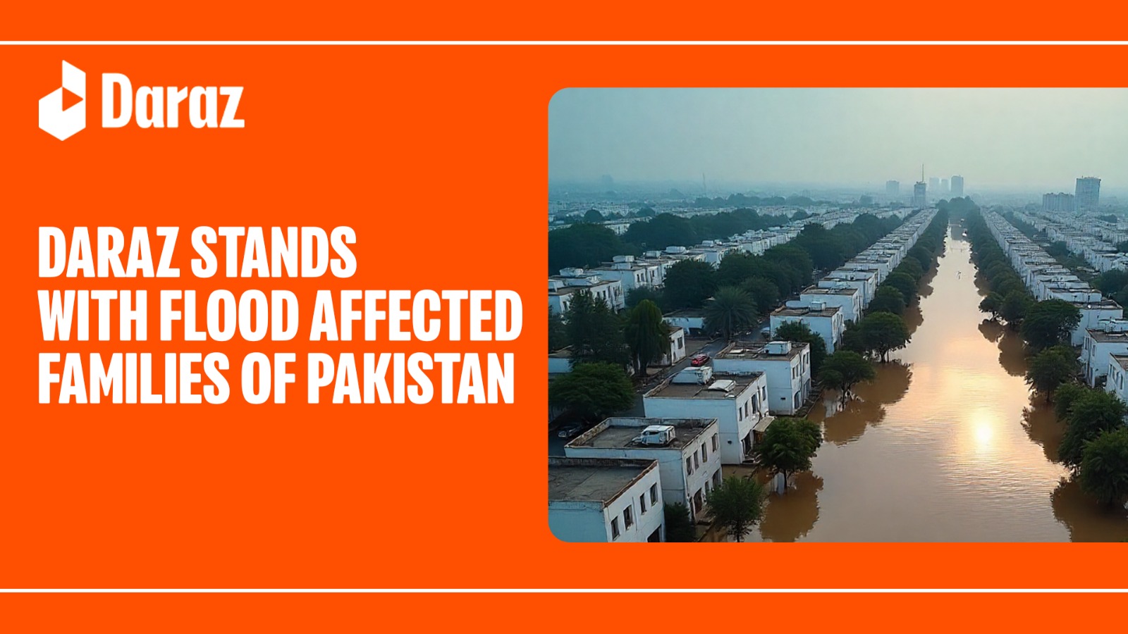 Daraz Pakistan extends support by providing food and health essentials to over 3,000 flood-affected families