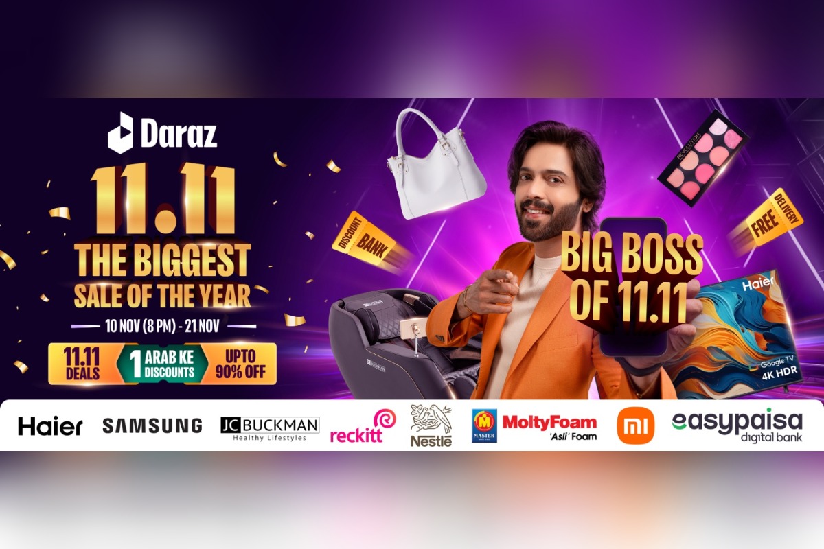  Daraz Pakistan’s 11.11 returns as the Big Boss of savings this year