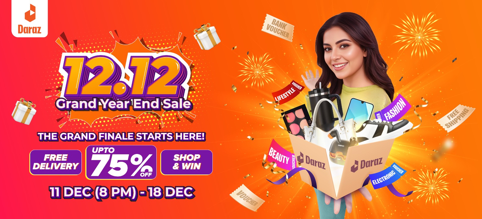 Daraz Pakistan closes 2025 with 12.12 Grand Year End Sale and one last wave of savings