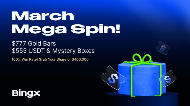  BingX Launches P2P March Mega Spin Campaign with a $400,000 Prize Pool Copy
